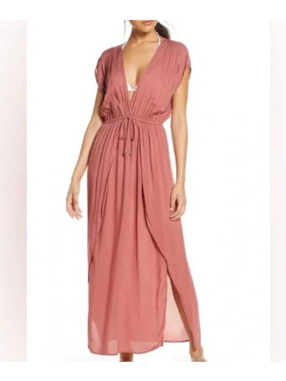 Elan Vneck Coverup in Rose NWT! Medium